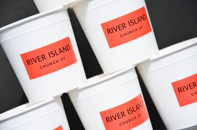 Corporate Branded Ice Cream for River Island