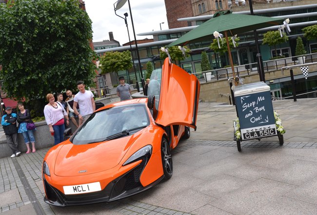 James Martin Supercar Sunday Event