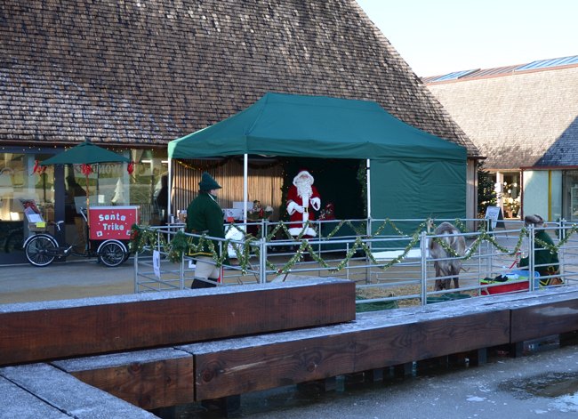 Santa Trike and Grotto