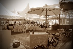 Wedding Ice Cream Bike & Tandem on the pier