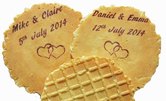 Personalised Wedding Wafers Personalised Wedding Wafers