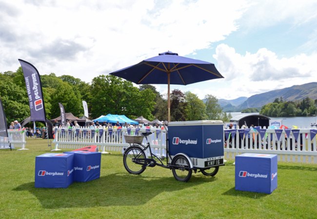 Berghaus Exhibition - Complimentary Ice Creams at The Keswick Mountain Festival