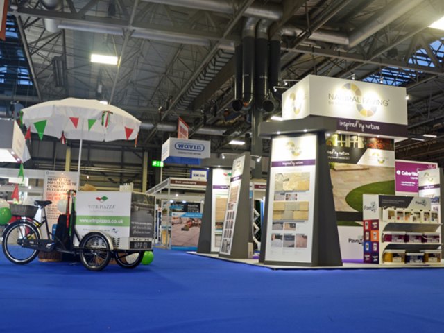 Birmingham NEC Ice Cream on Exhibition Stand