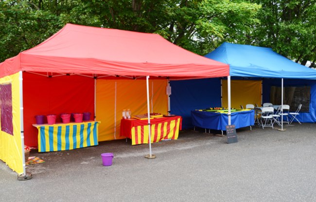 School Carnival Games and Tents 
