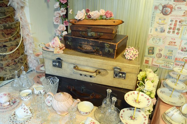 Vintage Suitcases Props Hire