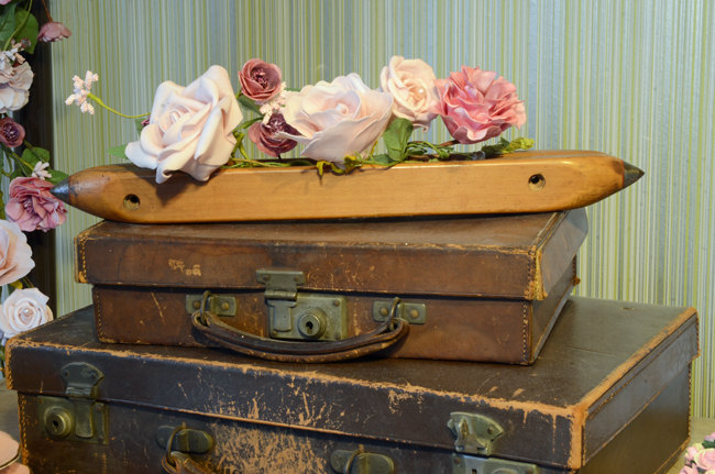 Vintage Suitcase Props Close Up