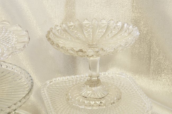 Vintage Glass Cake Stands