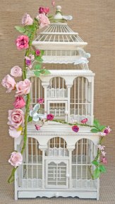 Wedding Bird Cage Pink