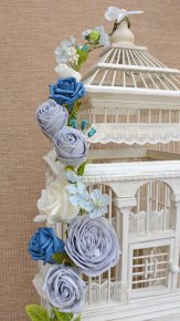 Wedding Bird Cage Blue